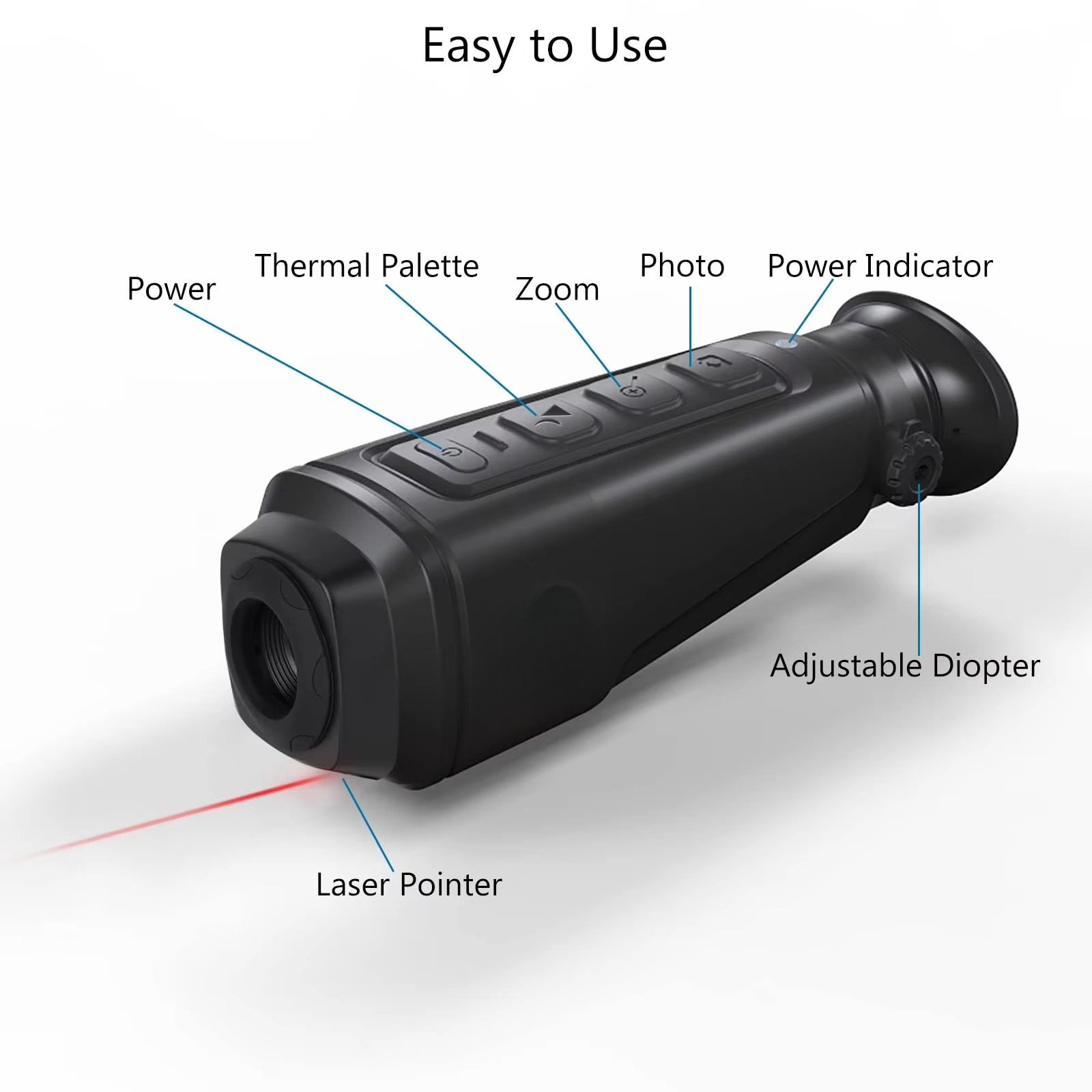 사냥용 이미징 카메라 열화상 단안경 적외선 야간 투시경 - Hunting Thermal Imaging Scope 리뷰 및 가격